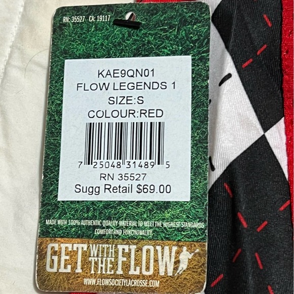 Red Lacrosse Jersey - Picture 8 of 9